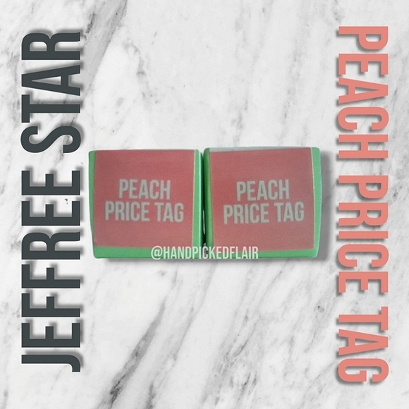 Jeffree Star The Gloss Peach Price Tag Duo Bundle of 2 NIB NWT - Picture 4 of 6